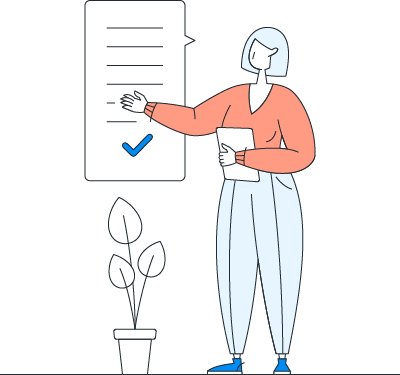 Kvinde tilbyder kursus i gdpr og ferielovenloven