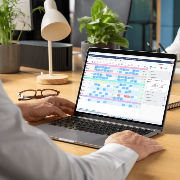 Timegrip planlægning på PC