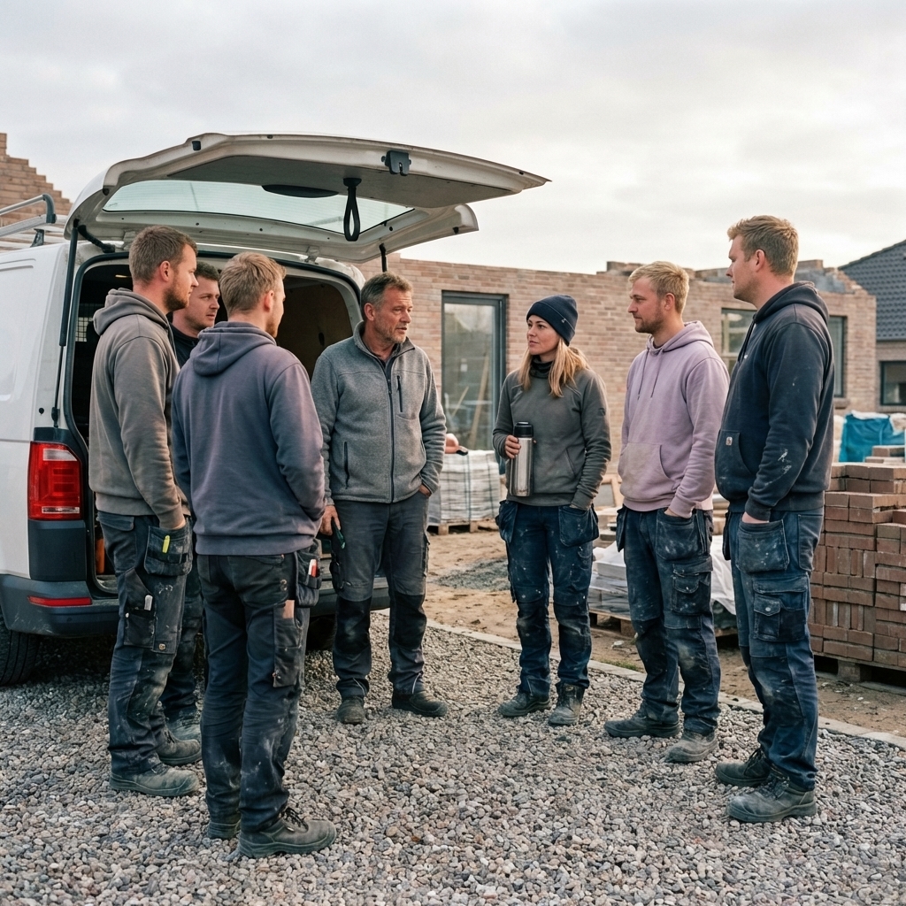 Lønsystemet til firma med 6 ansatte