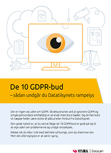 PDF Guide: De 10 GDPR-bud